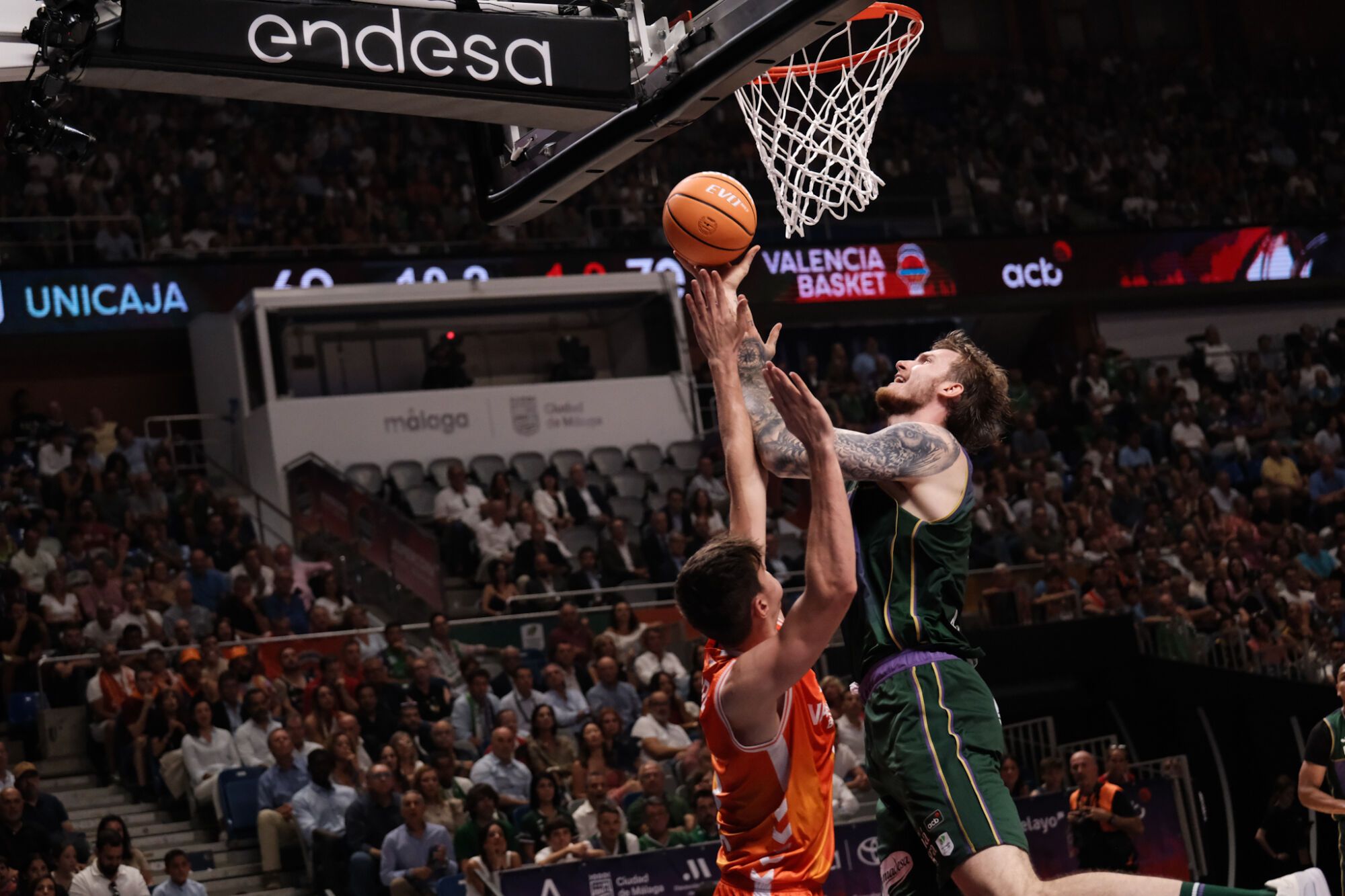 Unicaja - Valencia Basket en el Supercopa de Baloncesto 2025.