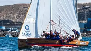'Roque Nublo', 'Chacalote' y 'Porteño' se quedan fuera del Torneo Fundación La Caja de Canarias de Vela Latina