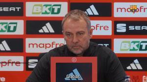 Flick responde con un dardo a un periodista sobre la clasificación del Barça en Copa del Rey