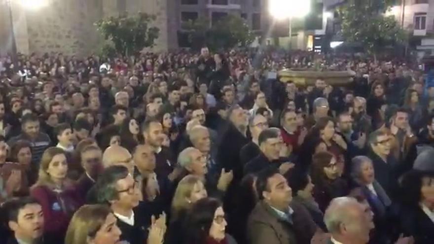 Manifestación en Navalmoral de la Mata por la continuidad de la Central Nuclear de Almaraz