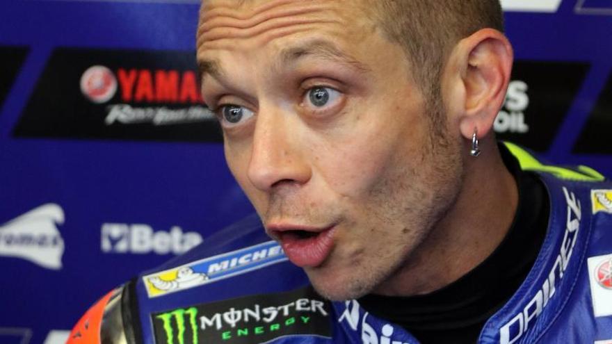 El pilot de motos, Valentino Rossi.