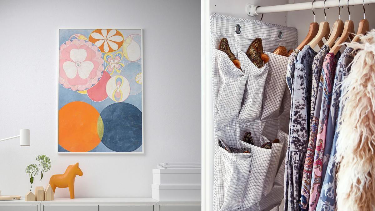 OFERTAS IKEA | Esta lámina puede darle un nuevo aire a tu habitación junto al práctico perchero