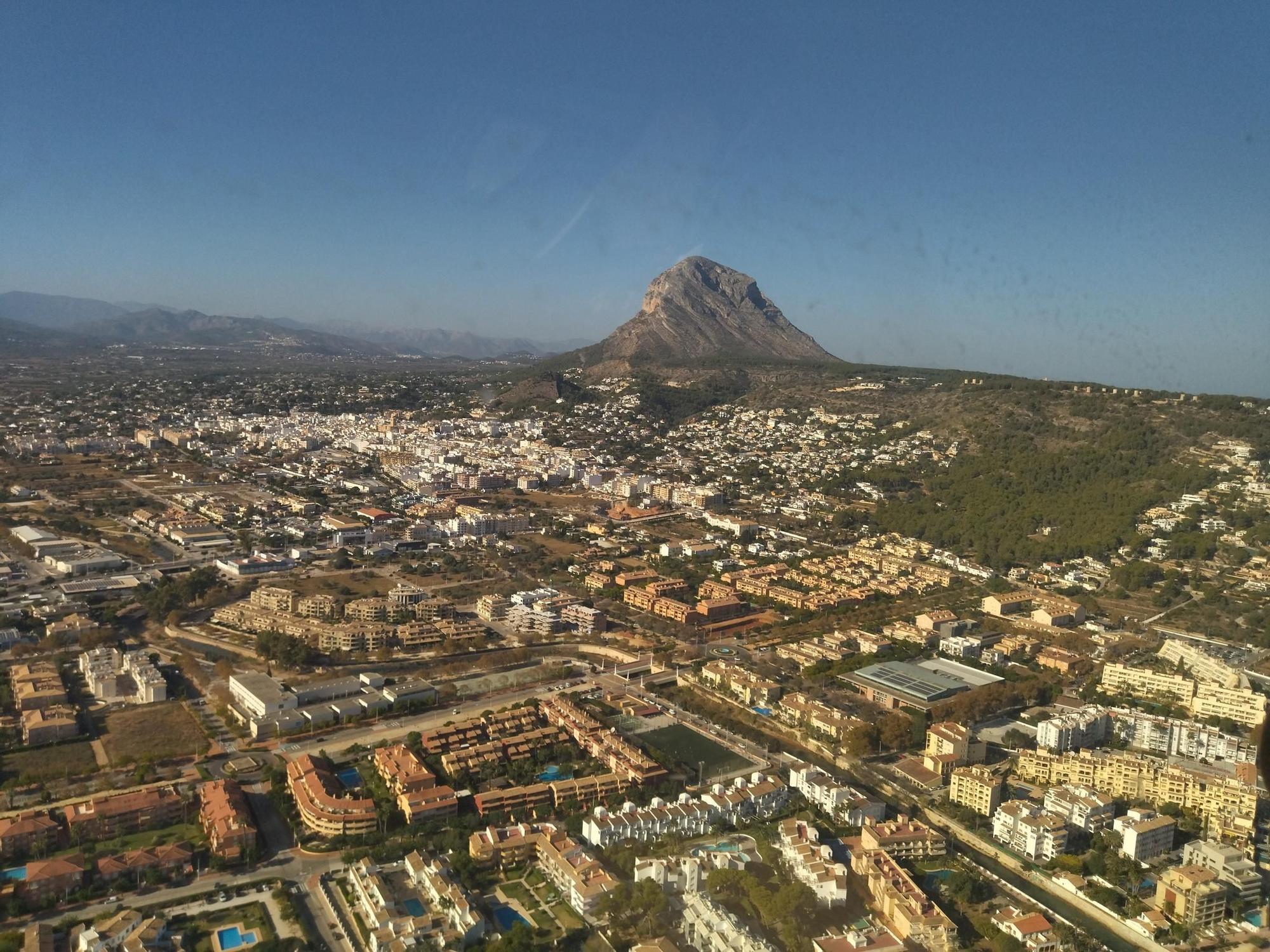 Xàbia, al vuelo