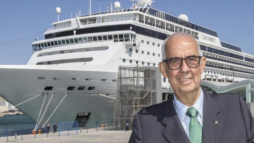 Muere afectado por el coronavirus el presidente de MSC, una de las compañías de cruceros clásica en Alicante