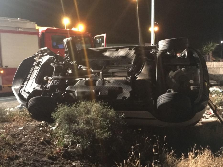 Accidente en Arrecife, con un fallecido