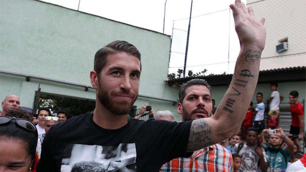 Sergio Ramos durante su reciente estancia en La Habana (Cuba)