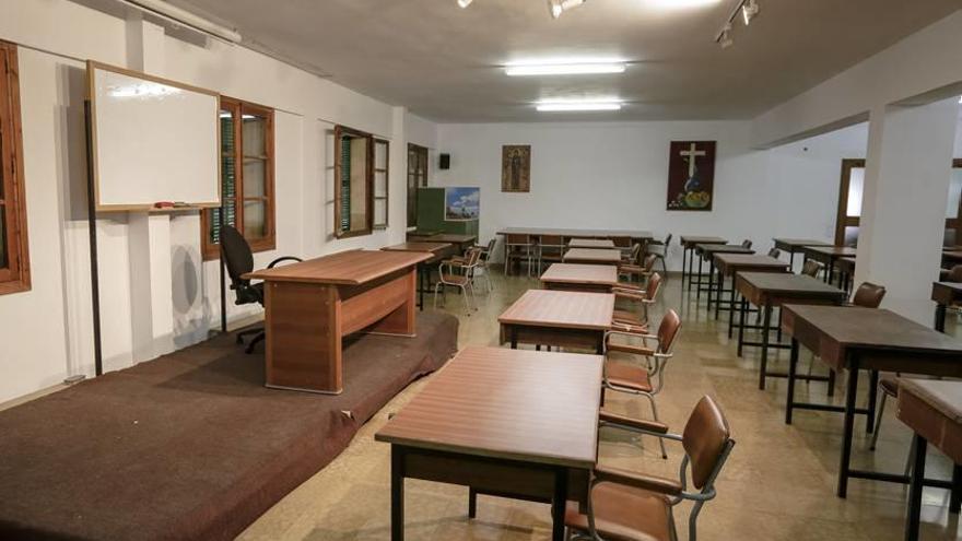 Aula de estudio.