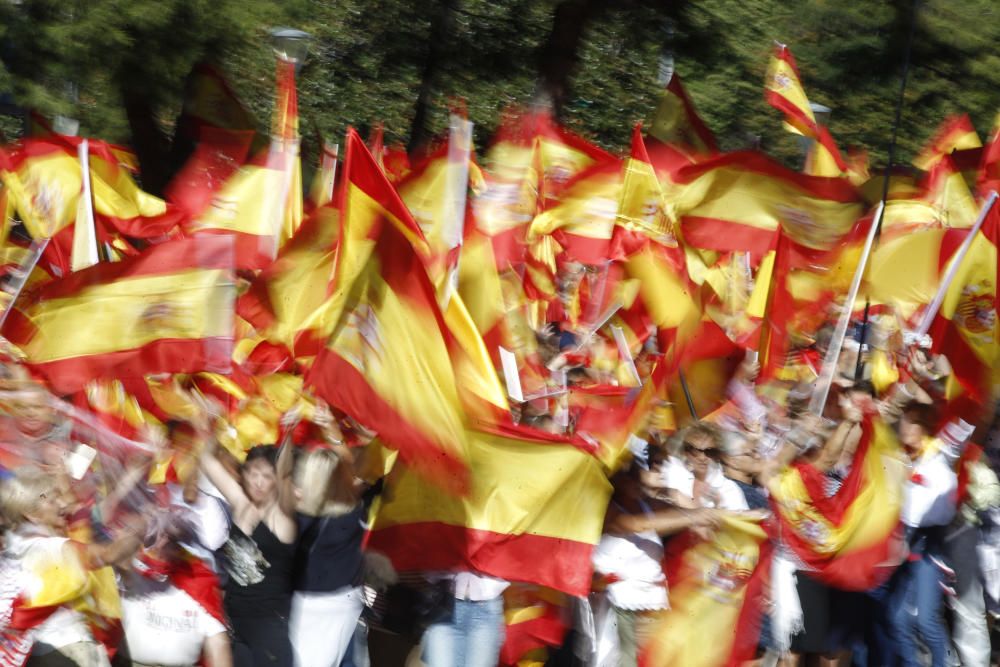 Concentración en Madrid por la unidad de España