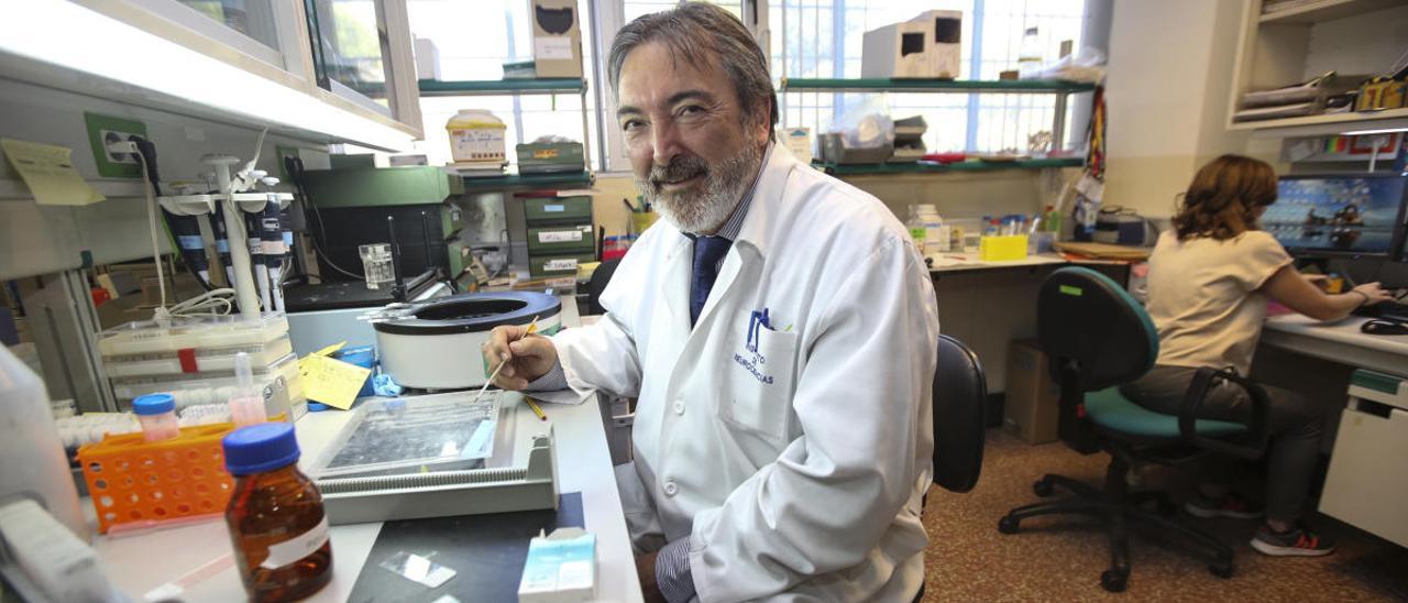 El director del Instituto de Neurociencias e investigador en uno de los ensayos, Salvador Martínez.