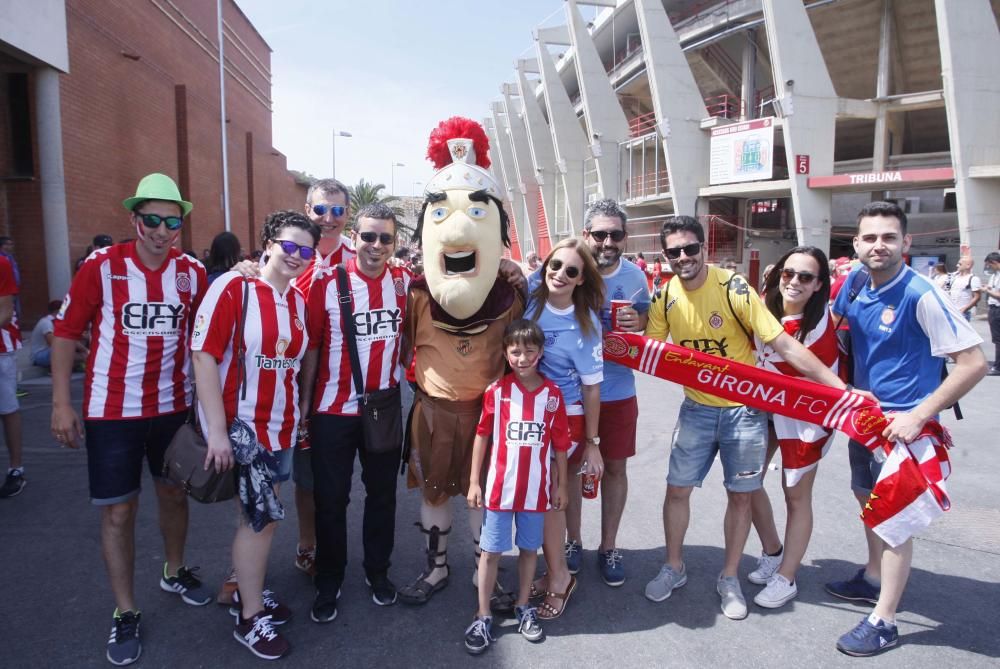 L'afició del Girona FC desembarca a Tarragona