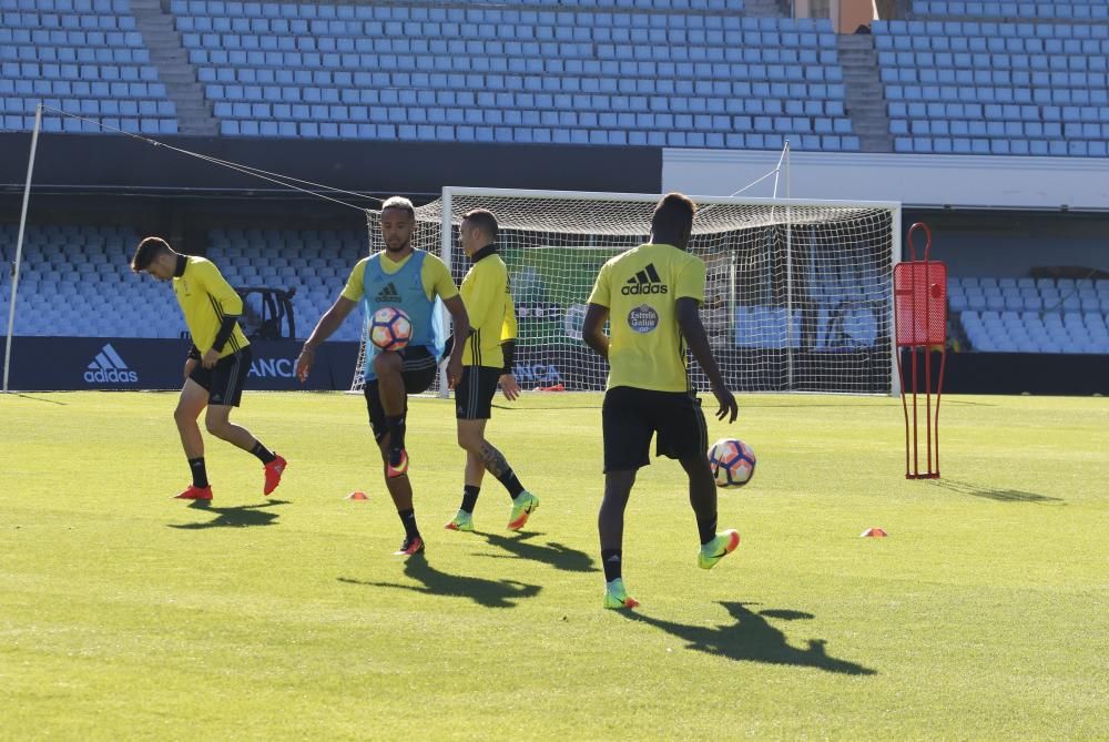 Últimos preparativos de los celestes antes del arranque liguero. Eduardo Berizzo pone fin a la pretemporada en Balaídos con un entrenamiento a puerta cerrada.