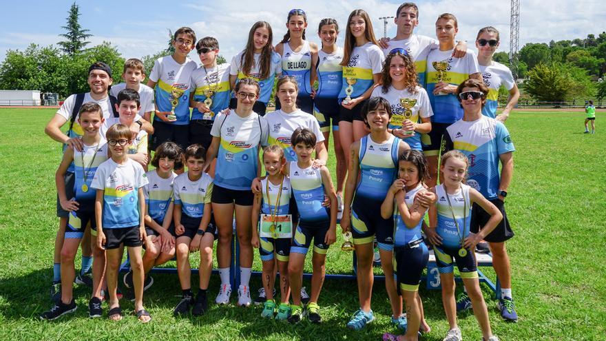 La escuela de triatlón de Ontinyent sigue siendo la mejor de la Comunitat Valenciana