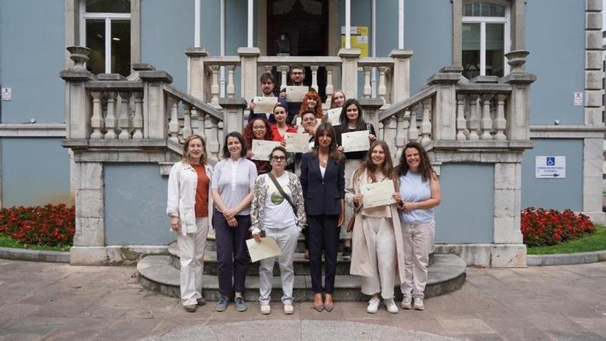 «Oviedo Ecoempleo» completa la capacitación de doce jóvenes desempleados para materias medioambientales
