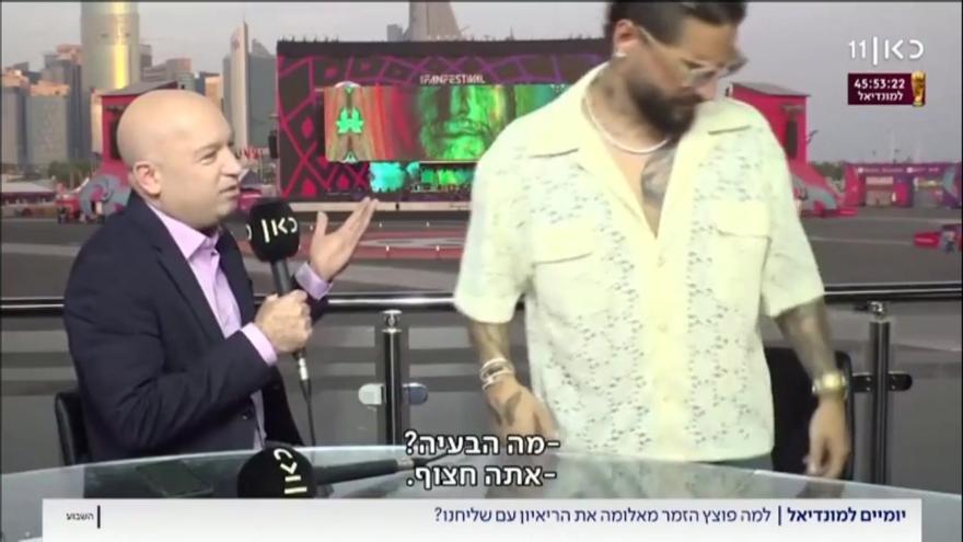 Maluma abandona una entrevista al ser preguntado por los derechos humanos en Qatar