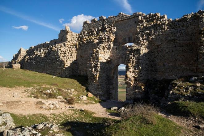 Castillo en ruinas, Soria