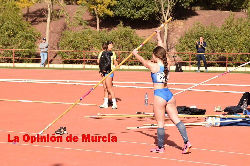 Regional absoluto y sub-23 de atletismo en Lorca (I)