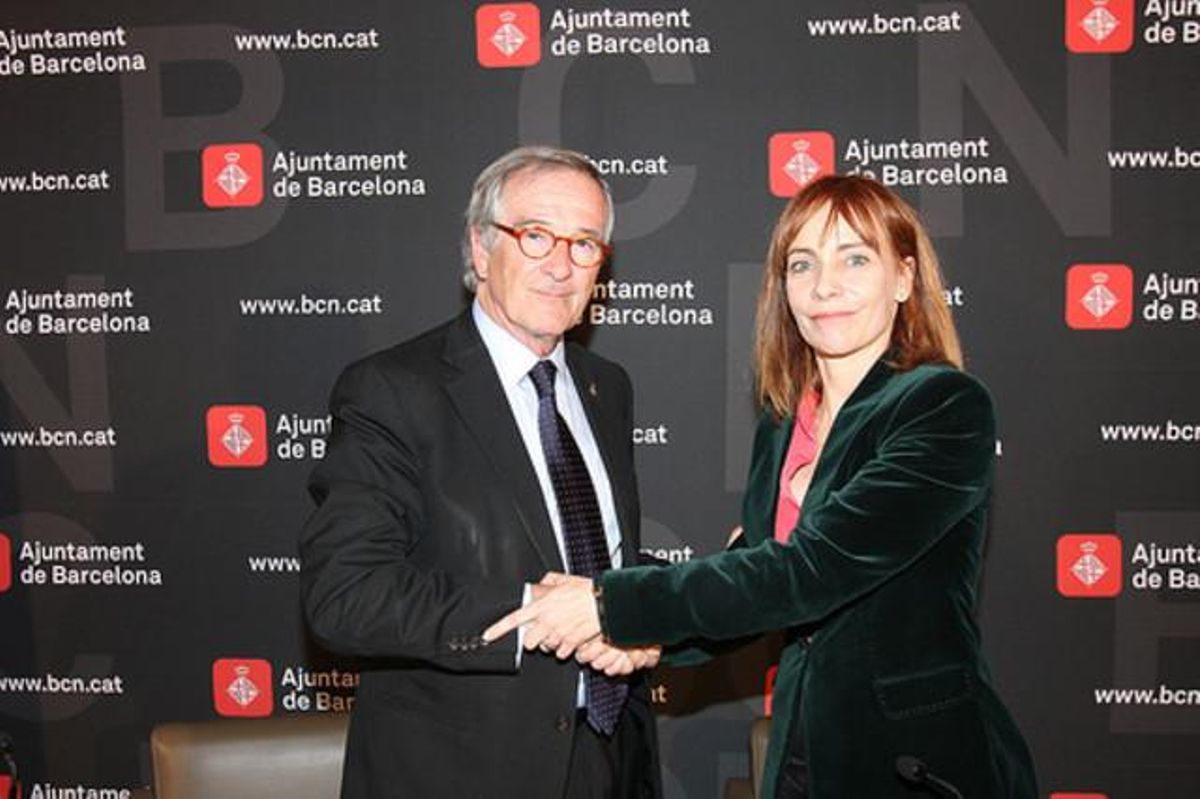 Xavier Trias i María Garaña. Xavier Trias i María Garaña.