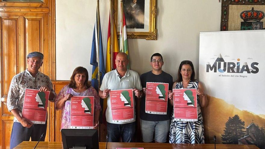Presentación del mercado tradicional allerán de Murias.  | LNE
