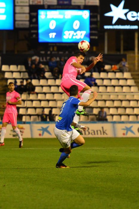 Los blanquiazules desaprovechan una ocasión de oro ante el Lleida.