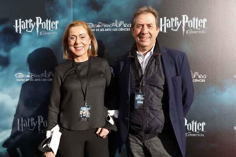 Photocall de la inauguración de la exposición de Harry Potter en València