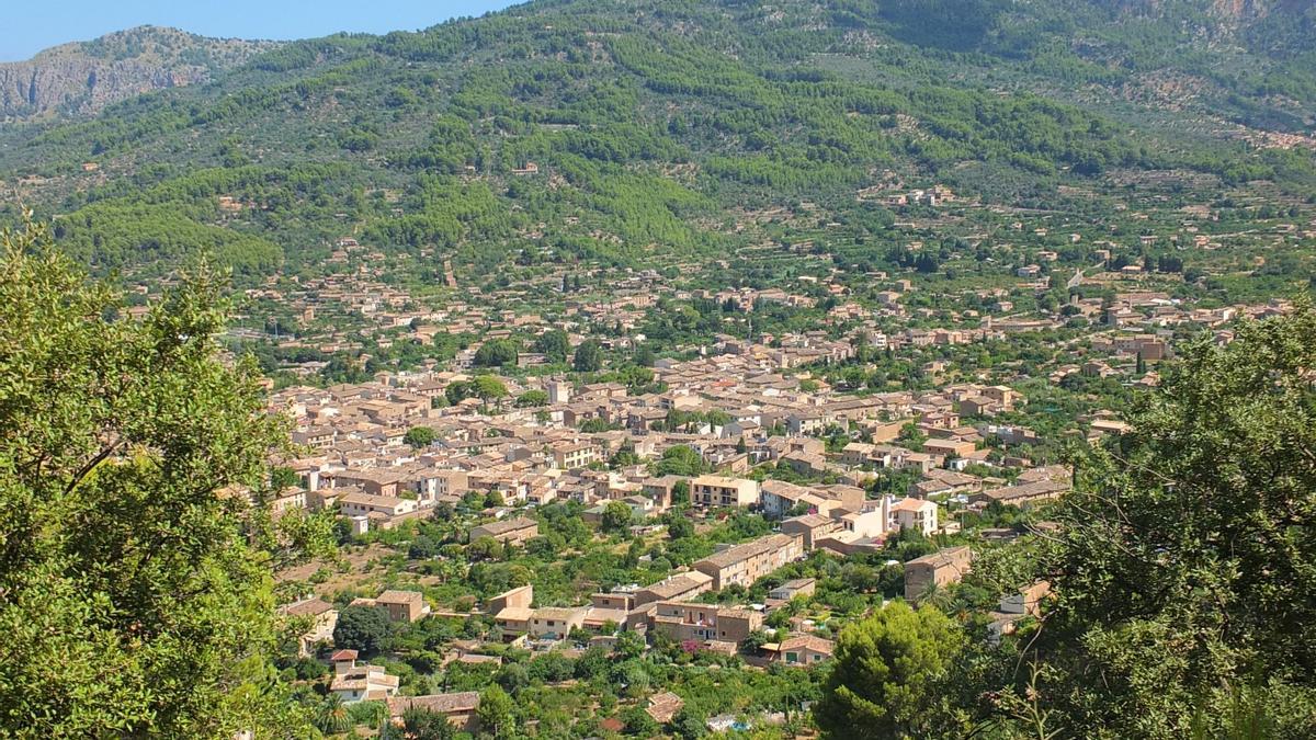 Vista general de Sóller.