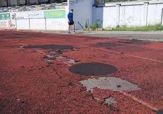 El Hermanos Antuña demanda la sustitución del campo de fútbol y la pista de atletismo