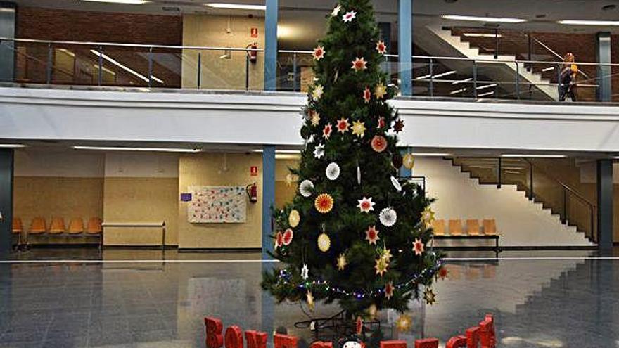 Decoració nadalenca del CAP de Calella i de l&#039;hospital Sant Jaume