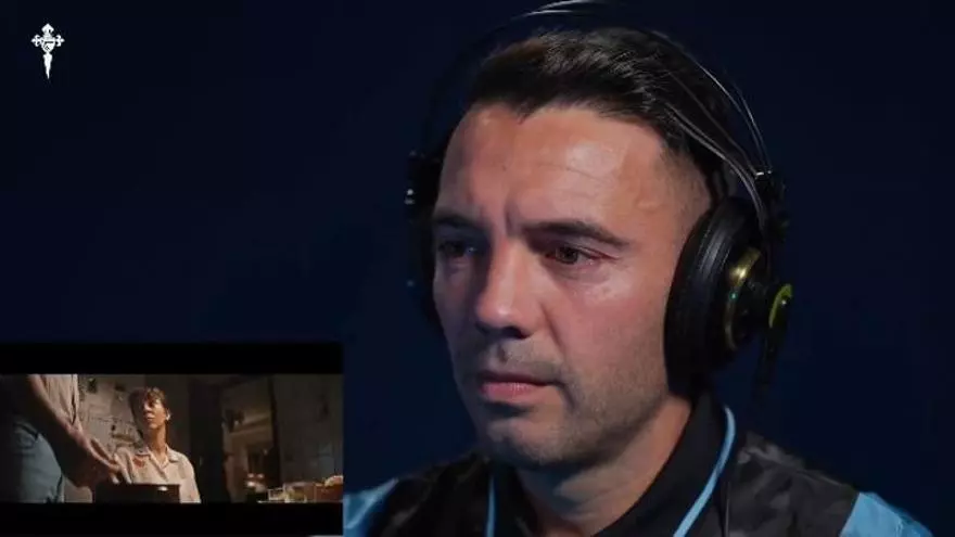 Así reaccionó Iago Aspas a su vídeo de renovación