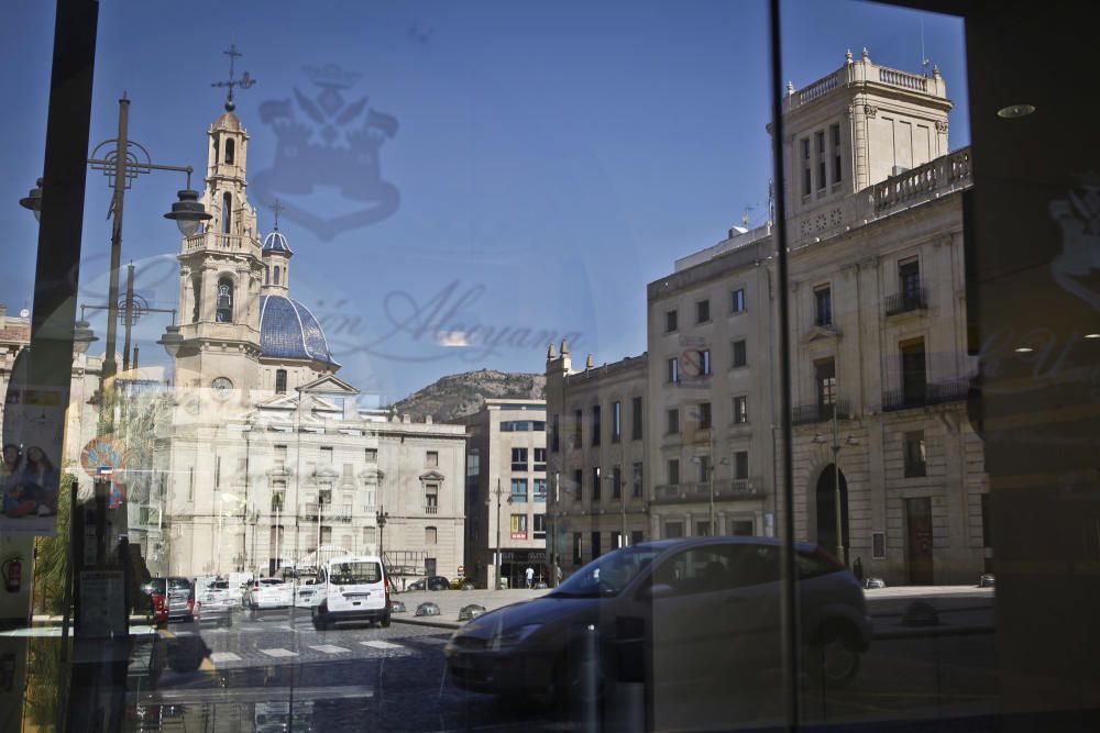 Plaza de España en Alcoy