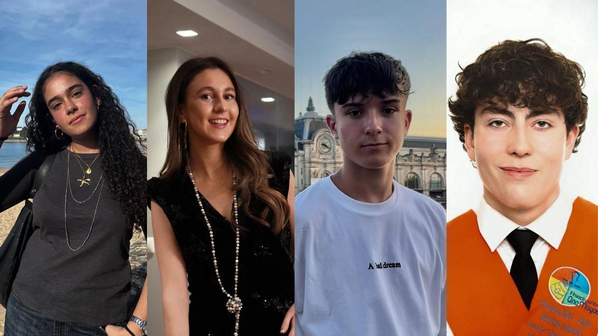 De izquierda a derecha: Olga García, Carolina Varela, Pablo Carpente y Javier Rubín