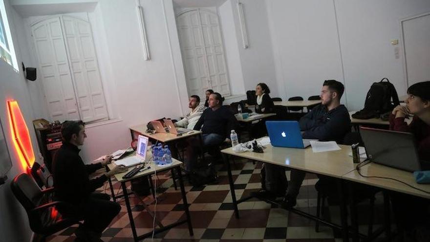 Un momento de los talleres realizados en La Térmica.