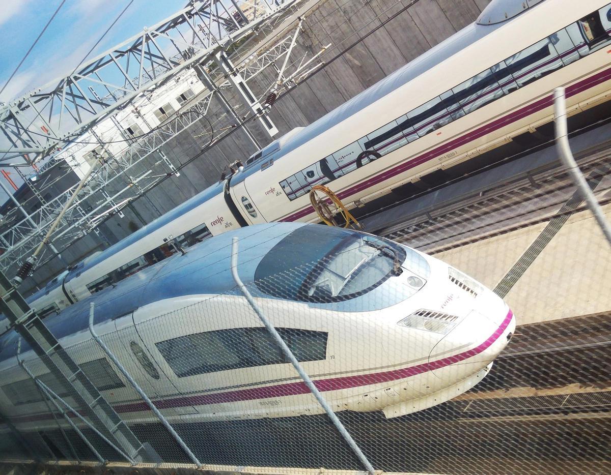 Un tren AVE.