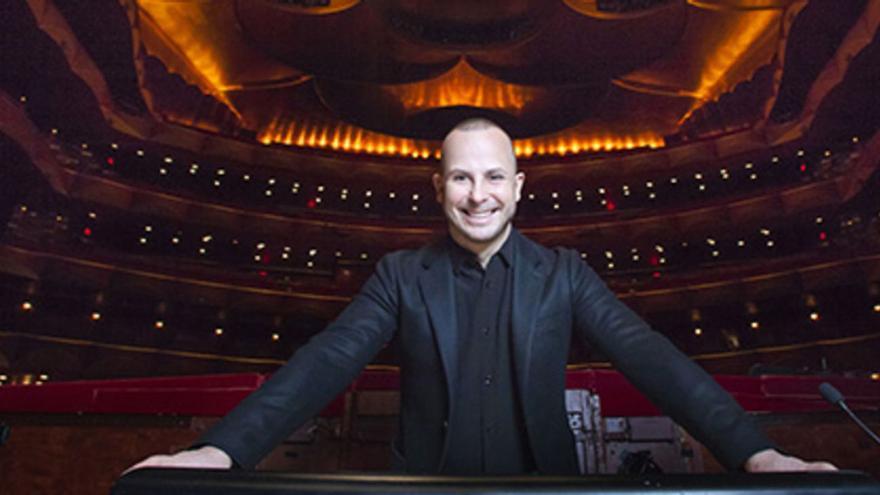 Nézet-Séguin en el Lincoln Center, sede de la ópera de Nueva York.