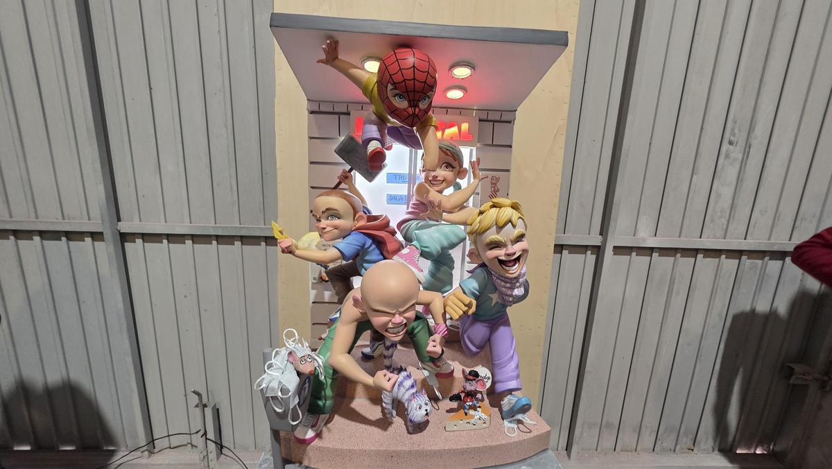 Estos son los NInots que presenta Almirante Cadarso a la Exposicion de las Fallas 2026