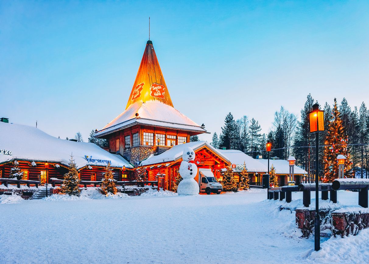 La oficina de Santa Office en Santa Claus Village, Rovaniemi