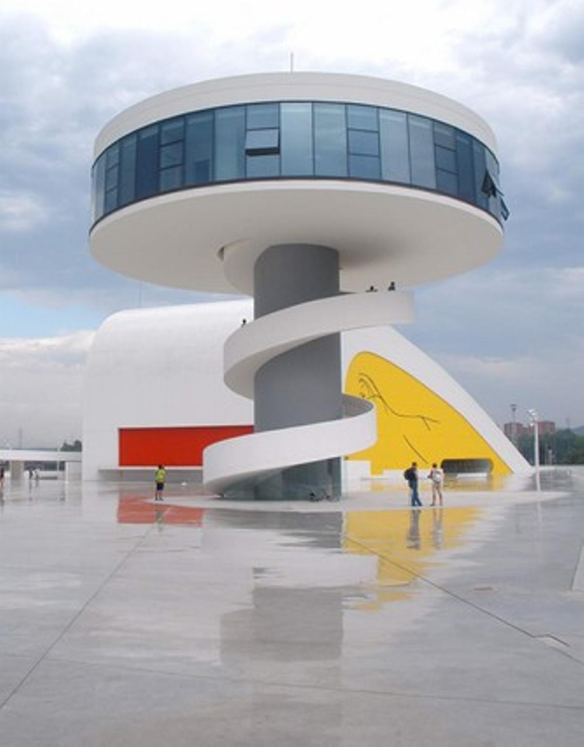 Centro Cultural Internacional Óscar Niemeyer en Asturias.