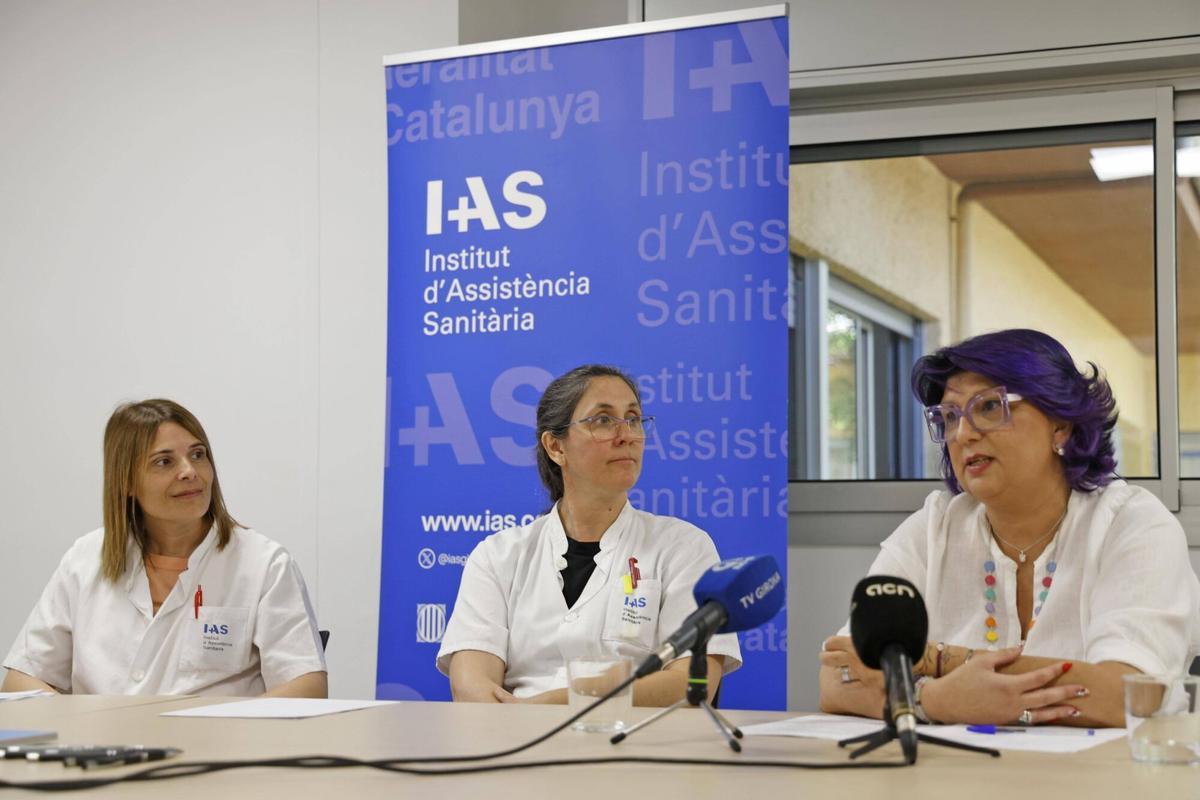 Salt. Hospital Santa Caterina. Presentacio del projecte Facil IAS, un programa pioner a Catalunya en l’accessibilitat de l’atencio sanitaria a les persones amb discapacitat intel·lectual.