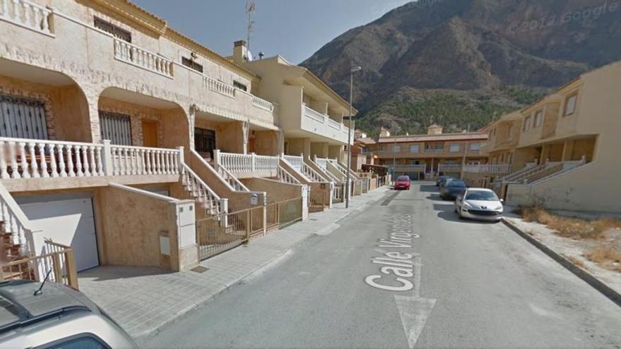 Una imagen de la calle Virgen de Lourdes de Redován (Google maps)