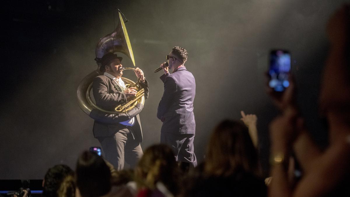 C Tangana congrega en el Sant Jordi a más de 18.000 fans para ver su espectáculo ’Sin cantar ni afinar’