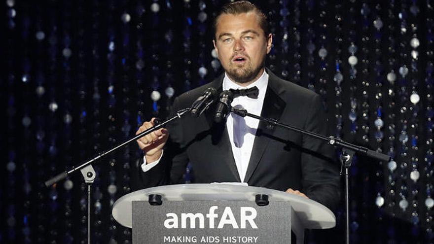 Leonardo DiCaprio en el Festival de Cannes.