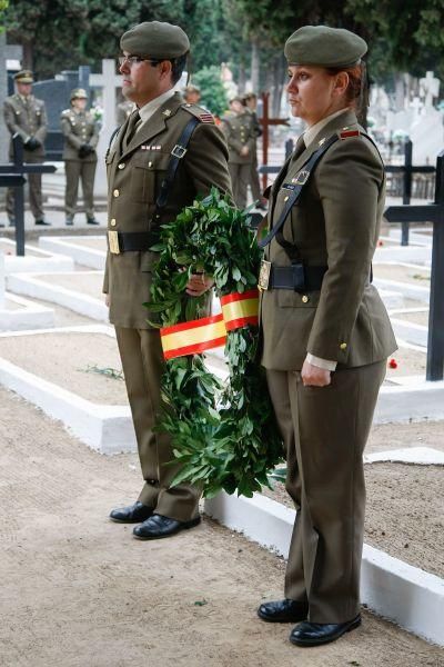 Homenaje a los militares fallecidos