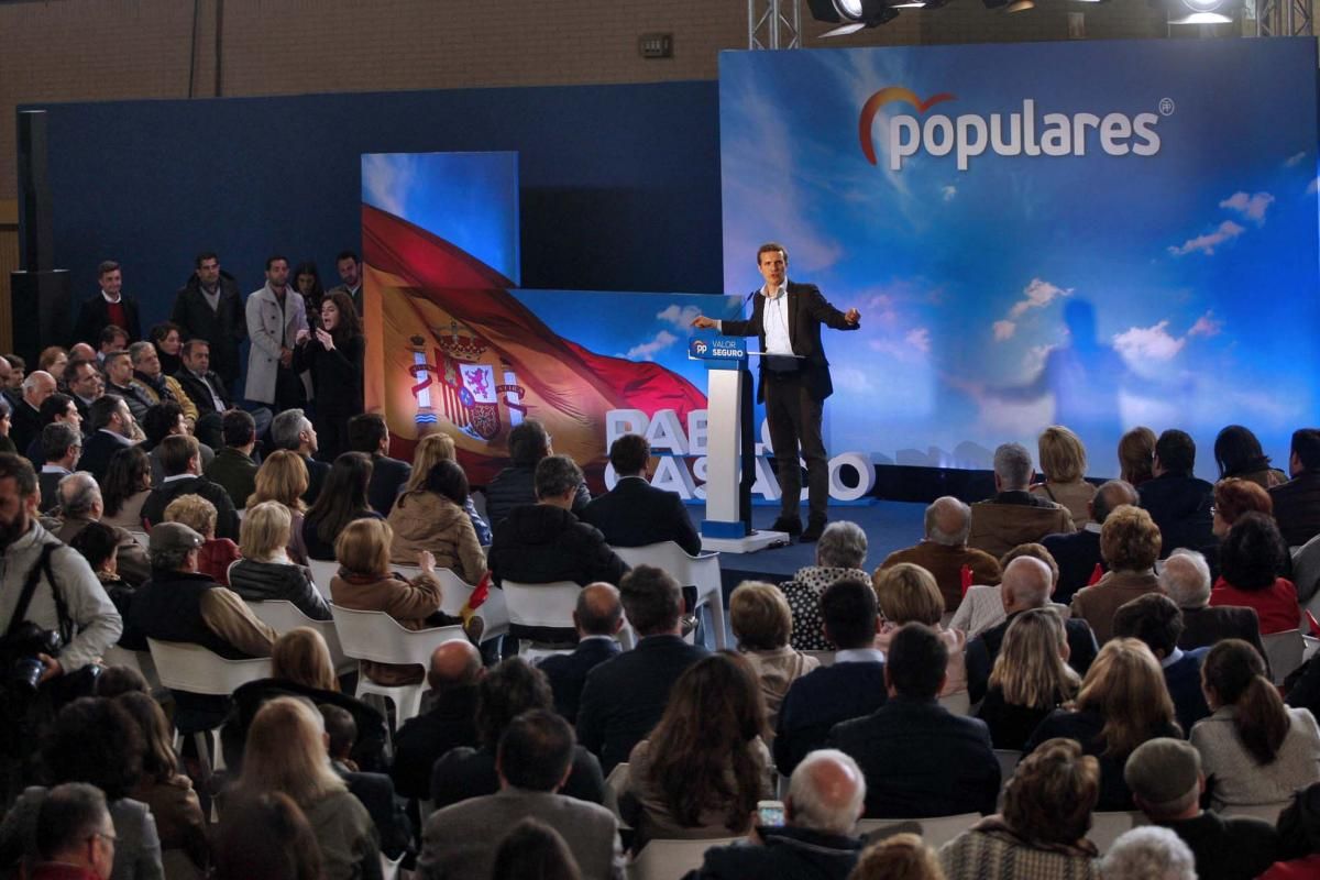 Acto de campaña de Pablo Casado en Córdoba