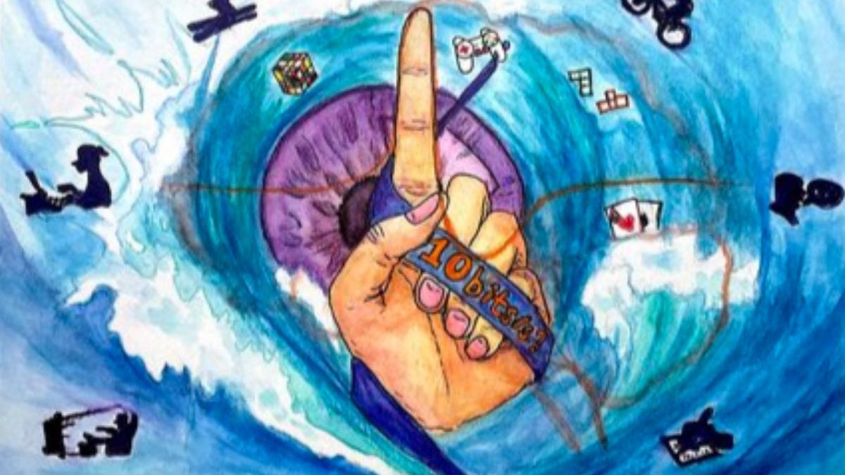 Ilustración del "límite de velocidad" del cerebro: pensamos, procesamos y decidimos a un ritmo lento de 10 bits por segundo.