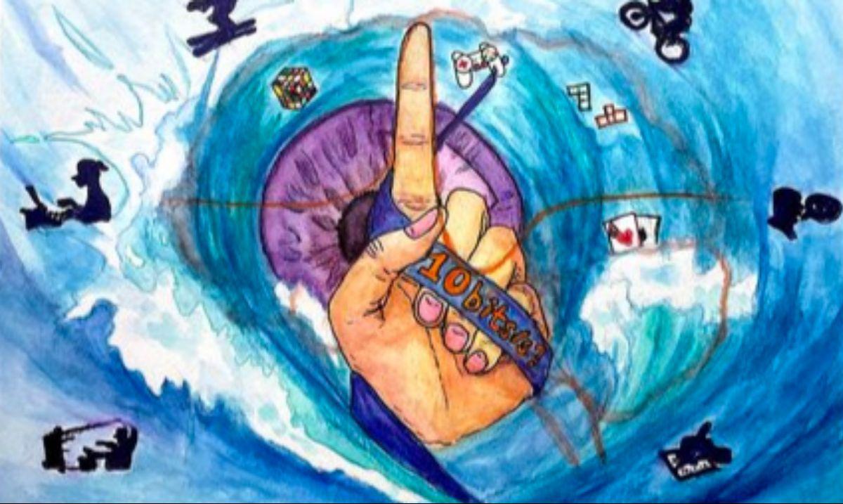 Ilustración del "límite de velocidad" del cerebro: pensamos, procesamos y decidimos a un ritmo lento de 10 bits por segundo.