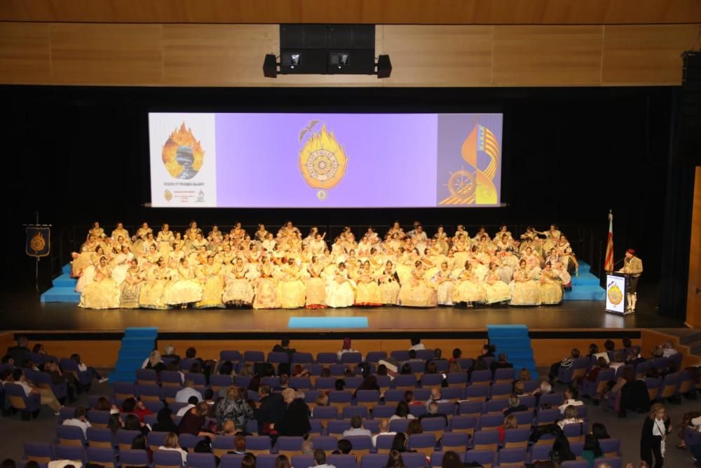 Exaltación de las falleras mayores de la Agrupación del Marítimo