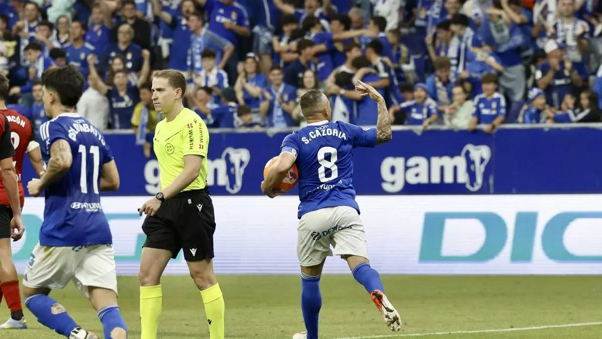 Resumen, goles y highlights del Real Oviedo 3-1 Mirandés de la final de playoffs de LaLiga Hypermotion