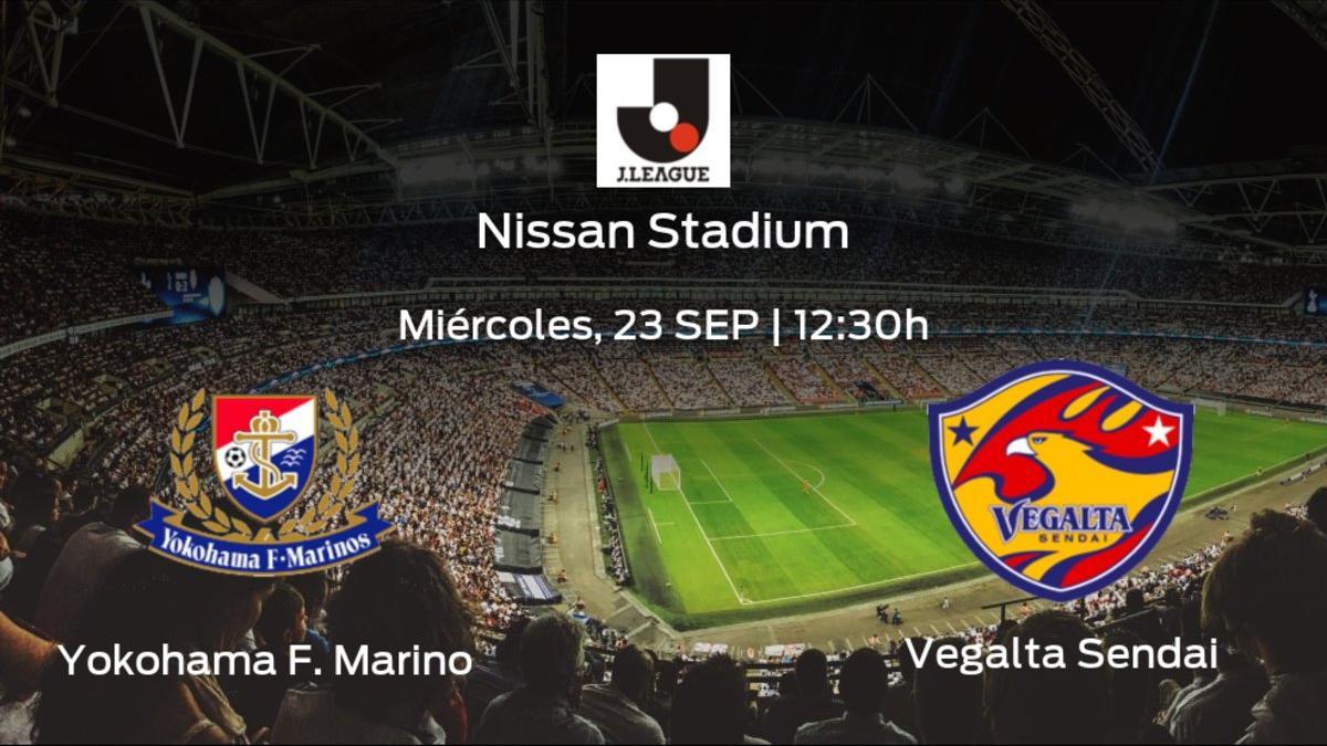 Previa del encuentro: Yokohama F. Marinos - Vegalta Sendai