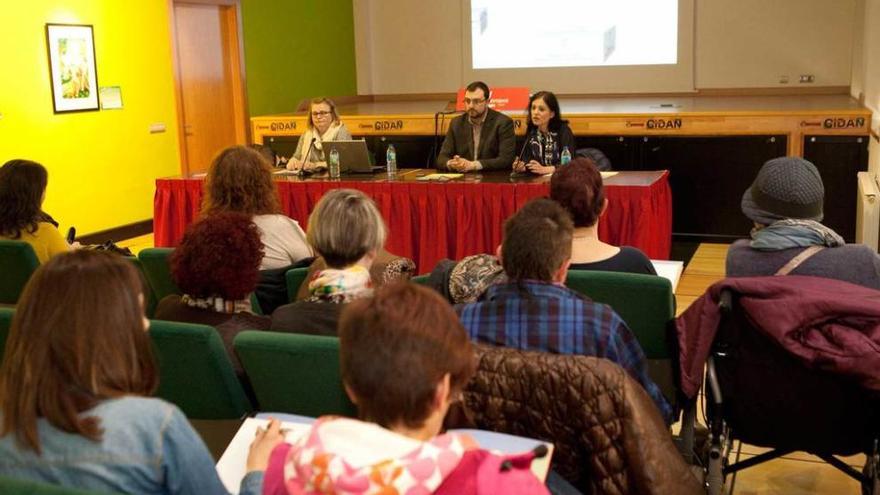 La inauguración de las Jornadas de coeducación.