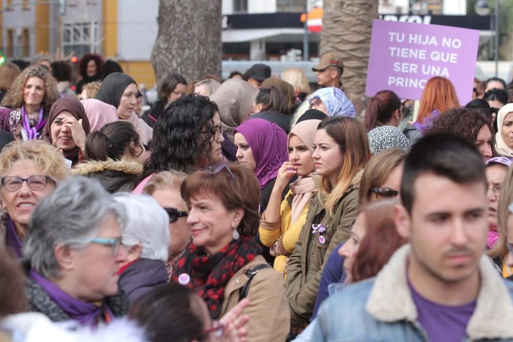 Marcha Mujer en Cartagena