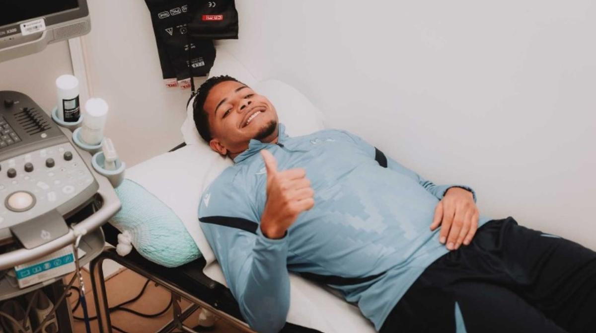 Wesley pasó sin problemas las pruebas médicas